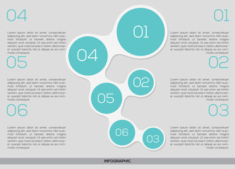 Obraz premium Business Infographic