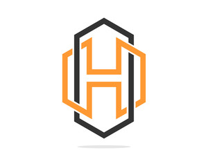 H Logo Hexagon