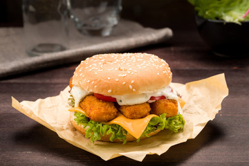 Fisch Burger