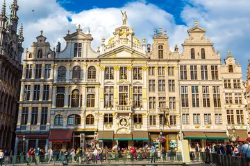 Papier Peint photo autocollant Bruxelles The Grand Place in Brussels