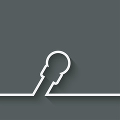 speaker microphone symbol