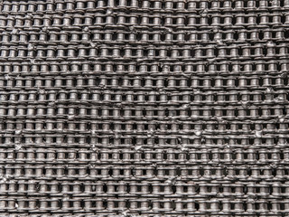 Bicycle chain texture for background