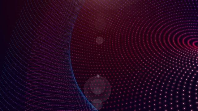 futuristic animation – stripe object and light in motion – loop