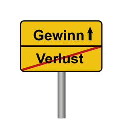 Obraz premium Gewinn