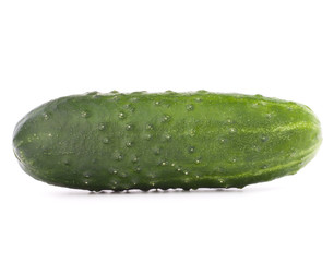 Cucumber vegetable  isolated on white background cutout