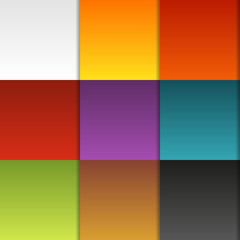 Fototapeta premium Colorful background (seamless pattern) made of colorful boxes