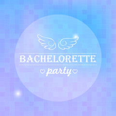 Quote, inspirational poster, typographical design, bachelorette