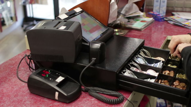 Cashier Cash Register Purchase