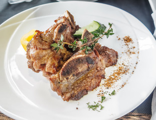 Fried beef