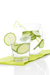 Cucumber lemonade.