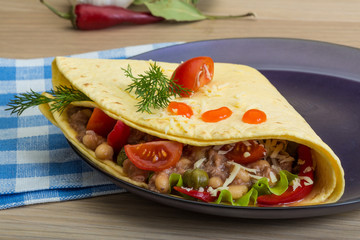 Tuna tortilla