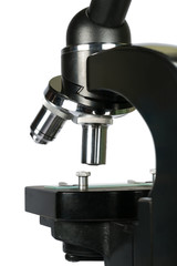 microscope isolated on white