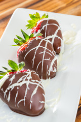 chocolate covered strawberries