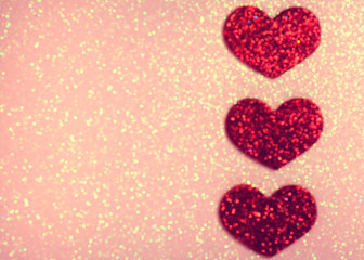 hearts as background. valentines or mother day concept