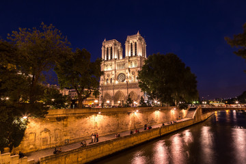Obraz na płótnie Canvas Notre Dame cathedral in Paris