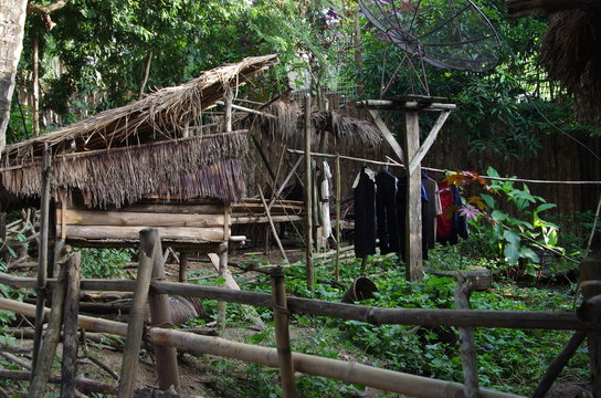 Village au Laos