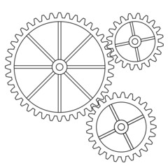 Zahnr&auml;der Grafik  #150123-06