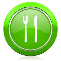 eat icon restaurant sign