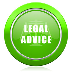 legal advice icon law sign