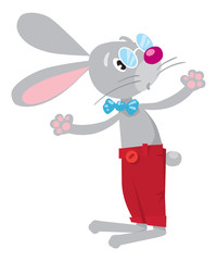 Funny rabbit