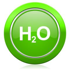water icon h2o sign