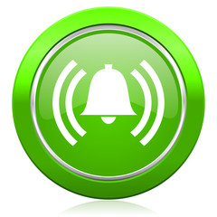alarm icon alert sign bell symbol