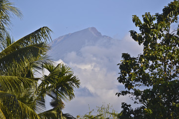 Fototapeta na wymiar Lombok: vulcano rinjani