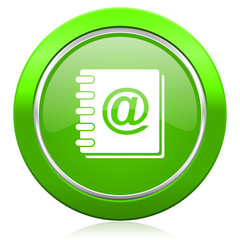 Obraz premium address book icon