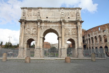 Arch of Constantine in Rome