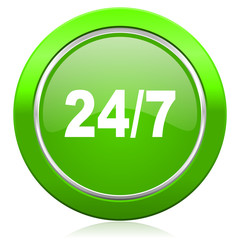 24/7 icon