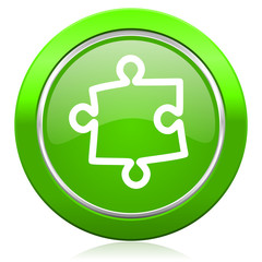 Obraz premium puzzle icon