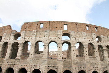 Obraz premium View of the colosseum in Rome