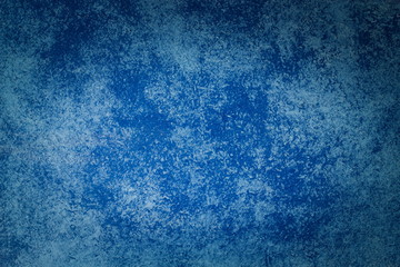 blue wall old cement background