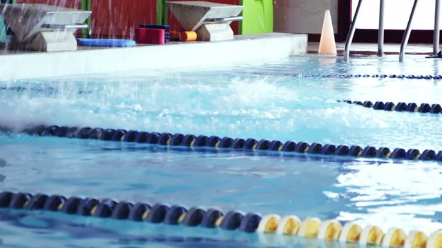 close-up shot of a dive