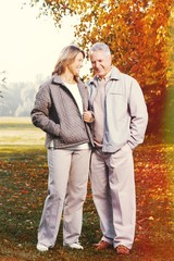 Fototapeta premium Happy senior couple.