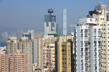 Fototapeta premium Mid-levels, Hong Kong