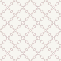 Naklejka premium Geometric Abstract Seamless Vector Pink Pattern