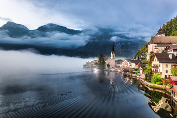 Sunrise in Hallstatt