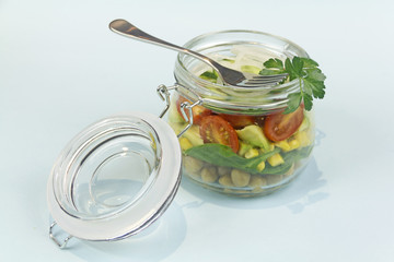 Jar Of Salad