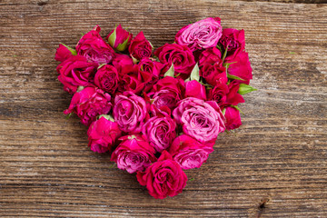 heart of roses