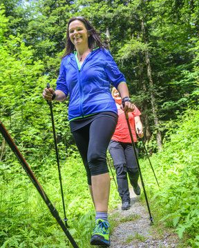 fr&ouml;hliche Walkerinnen