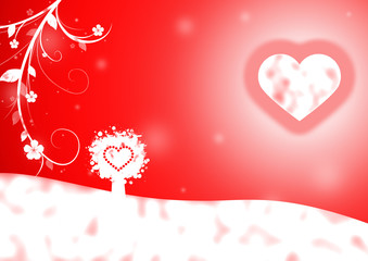 Plakat Herzen Valentinstag