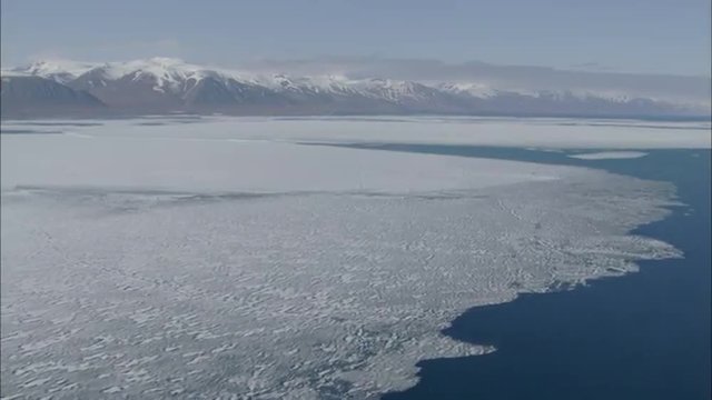 Aerial Footage Arctic Tundra