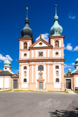 Fototapeta na wymiar Chlum Svate Mari (Chlum of Holy Mary), Czech Republic