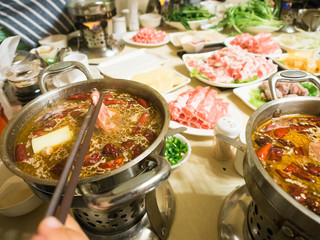 Hua gua - Chinese hot pot shabu shabu