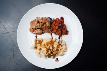 Pollo e pomodorini