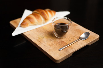 espresso e croissant