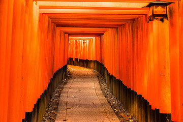 Fushimi Inari Taisha Shrine in Kyoto,