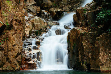 Obraz premium Waterfall in Chanthaburi ,Thailand.