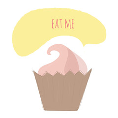 Eat me cupcake
